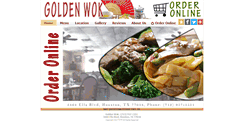 Desktop Screenshot of goldenwokhouston.com